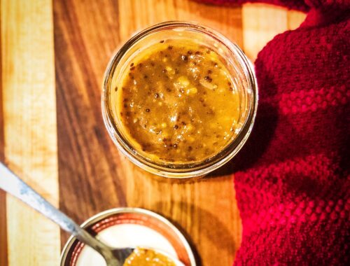 Spicy Mustard and Apricot BBQ Sauce